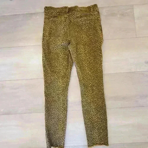 Current Elliott Stiletto Skinny Animal Print Jeans 27 Leopard Print - Picture 7 of 7